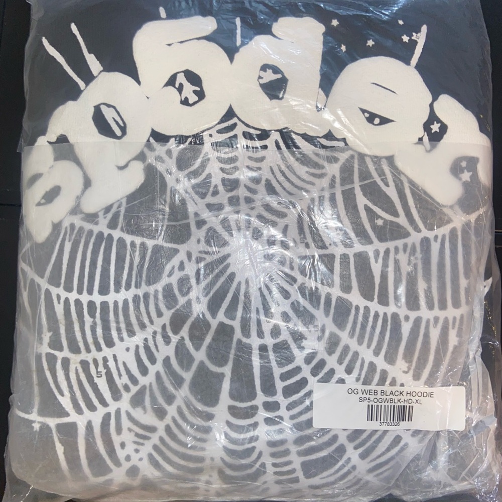 Sp5der OG Web Hoodie Sweatshirt Black |
Spider Worldwide
